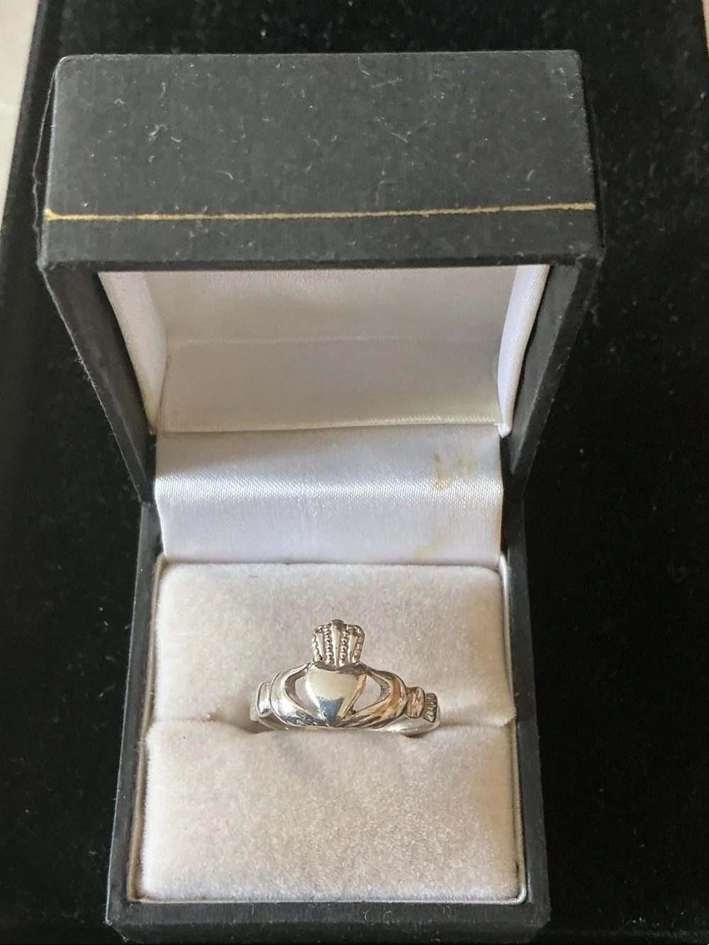 Sterling Silver Claddagh Ring in Silver